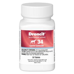 Droncit Canine Cestocide Elanco Animal Health